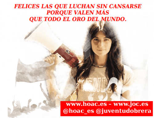 COMUNICADO DE LA JOC Y LA HOAC ANTE EL DÍA DE LA MUJER