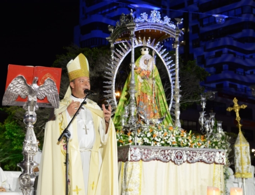 Un día lleno de fervor junto a la “Candela de Esperanza”