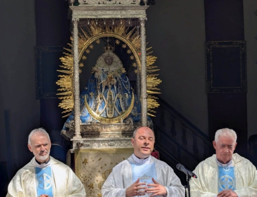 5 de agosto en el santuario de la patrona palmera