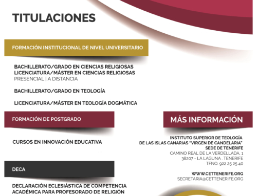 Acto de apertura de curso del ISTIC y del Seminario Diocesano