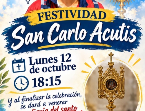 Festividad de San Carlo Acutis en la parroquia de San Antonio de Padua